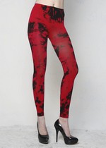 Lady's Tie Dye Tights