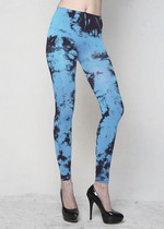 Lady's Tie Dye Tights