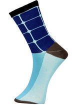 3 Single Pair Bundle Pack Lady's Tortoise Pattern Design  Novelty Crew Socks
