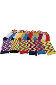 3 Single Pair Bundle Pack Fashion Design Crew Socks