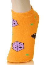 ROLLING DICE LOW CUT SOCKS