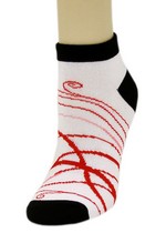 SWIRLING PATTERNS LOW CUT SOCKS