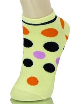 COLORFUL POLKA DOTS LOW CUT SOCKS