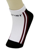 COLOR STRIPED SPORT LOW CUT