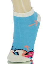 COLORFUL ARROWS LOW CUT SPANDEX SOCKS