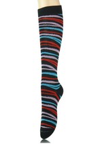 COLORFUL TIGER STRIPE KNEE SOCKS