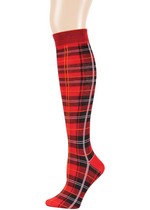Single Pair Pack Fashion Design The Classic Plaid Knee High Socks