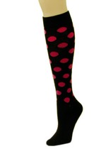 SPOTTED KNEE HIGH SOCKS