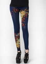 SAMPLE COTTON PRINTED LEGGINGS 2 PIECES