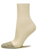 LACE TOE COVERS WITH PADS