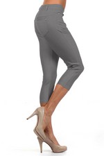 LADY'S HUDSON CAPRI FASHION JEGGING WITH RHINESTONE EMBELLISHMENTS