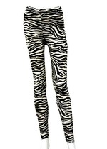 WHOLESALE ZEBRA PRINTED LEGGINGS