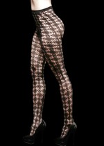 ETHNIC DIAMOND FISHNET PANTYHOSE