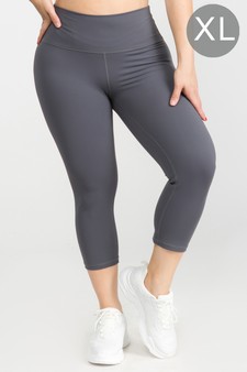 Women's Buttery Soft Capri Activewear Leggings (XL only)