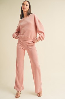 Women's Relaxed Ribbed Corduroy Set
