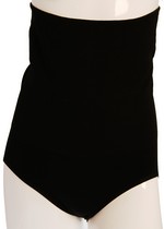 WOMENS COTTON BLEND SEAMLESS BODY CONTROL UNDERWEAR BLACK