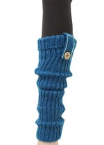 RIB KNIT LEGWARMERS WITH EMBELLISHED BUTTON TAB style 5