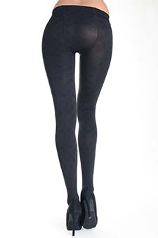Lady's Wicker Wovens Fashion Tights style 3