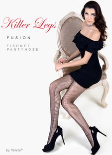 KILLER LEGS Lady's Fusion Fishnets style 2