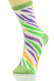 (323038) Fashion Design Crew Socks style 2