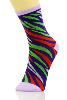 (323038) Fashion Design Crew Socks style 5