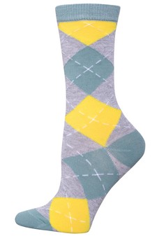 Argyle crew socks style 4