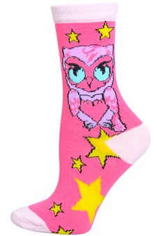 SOLD OUT----OWL SOCKS (CREWS) style 2