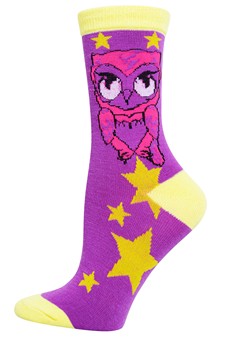 SOLD OUT----OWL SOCKS (CREWS) style 3