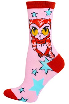 SOLD OUT----OWL SOCKS (CREWS) style 4