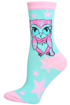 SOLD OUT----OWL SOCKS (CREWS) style 5