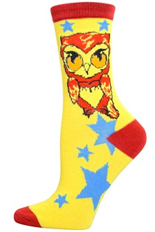 SOLD OUT----OWL SOCKS (CREWS) style 7