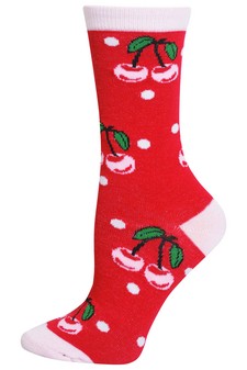 *** NY ONLY - Cherry crew socks! style 2