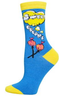 Sweet Dreams! Lady's Novelty Crew Socks style 2