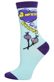 Sweet Dreams! Lady's Novelty Crew Socks style 3