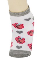 MONKEY AND HEARTS LOW CUT SOCKS style 5