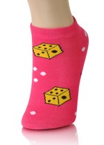 ROLLING DICE LOW CUT SOCKS style 5