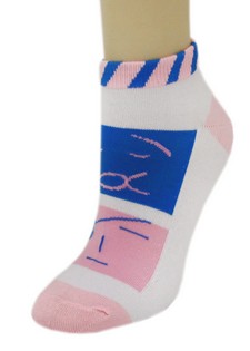 SQUARE FACE LOW CUT SOCKS style 4