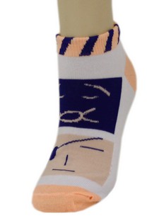 SQUARE FACE LOW CUT SOCKS style 5