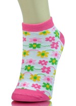 COLORFUL DAISIES LOW CUT SOCKS style 2