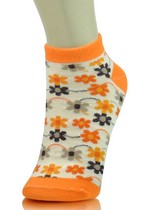 COLORFUL DAISIES LOW CUT SOCKS style 6