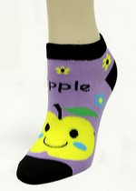 HAPPY APPLE LOW CUT SOCKS style 3