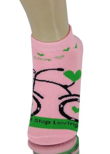 BICYCLE LOVE LOW CUT SOCKS style 3