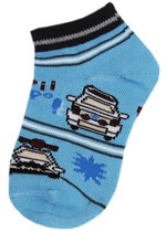 PATROL CAR BOYS SPANDEX SOCKS style 4