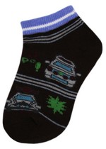 PATROL CAR BOYS SPANDEX SOCKS style 6