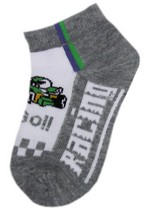 RACE CAR NO SHOW SPANDEX SOCKS style 4