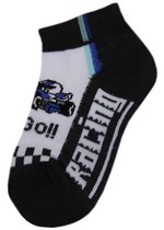 RACE CAR NO SHOW SPANDEX SOCKS style 5