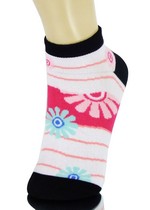 FANNED OUT FLORALS LOW CUT SOCKS style 3