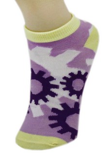 SPROCKETS AND GEARS LOW CUT SOCKS style 4