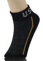 USA PIN STRIPE LOW CUT SOCKS style 2