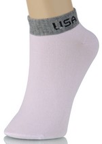 USA CONTRAST TOE LOW CUT SOCKS style 3